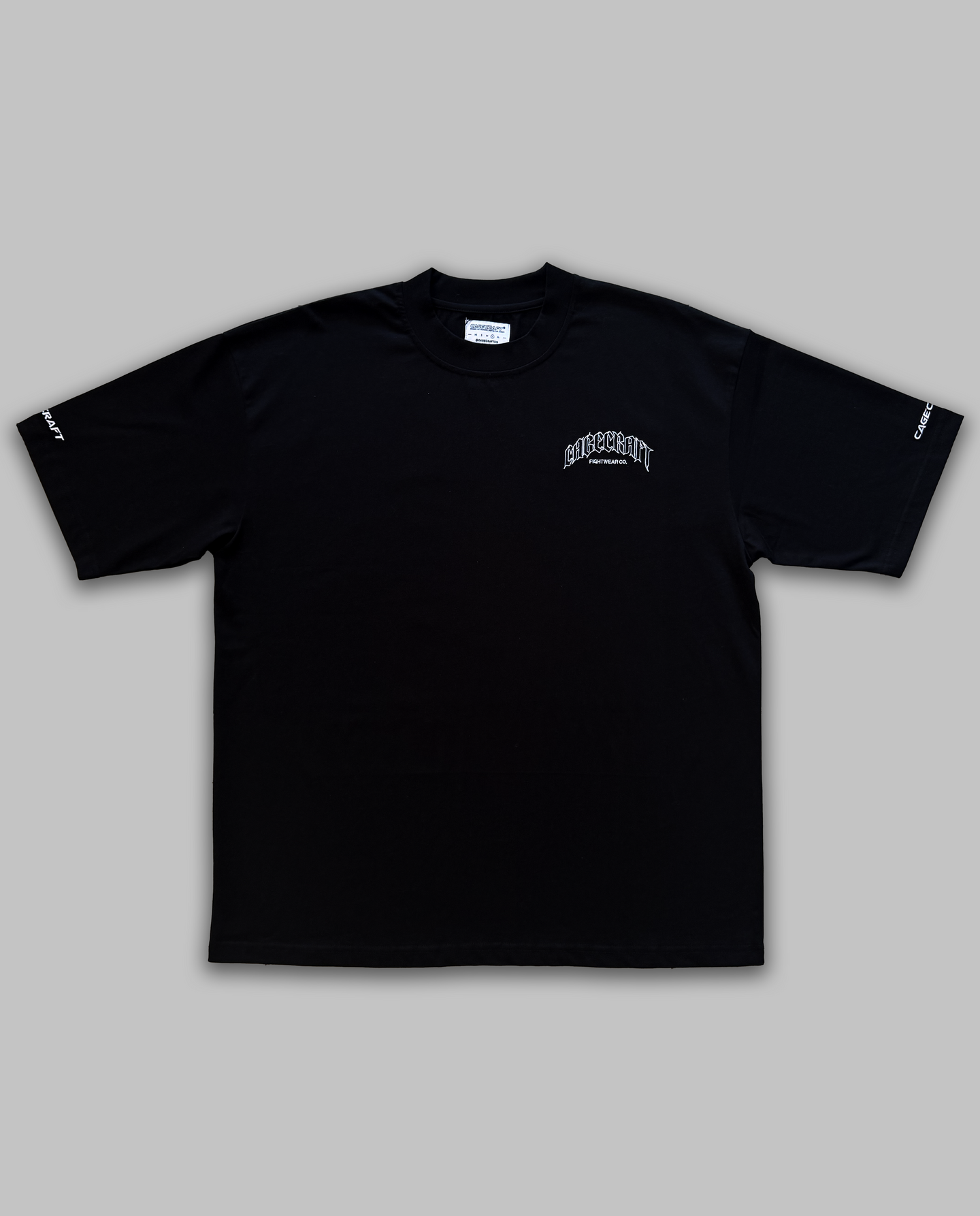 Apex Oversized Tee - Black