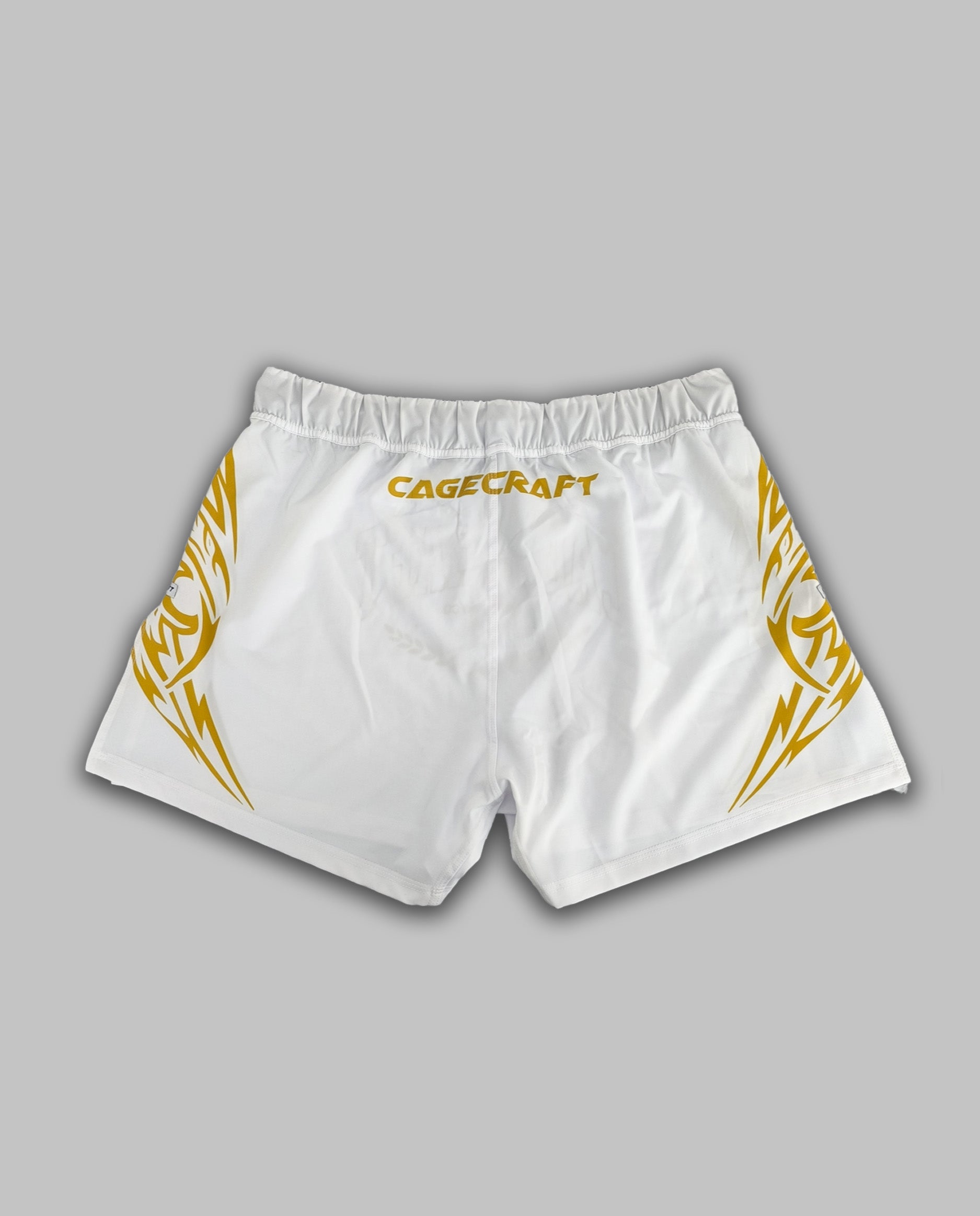 Champion White Gold MMA Shorts
