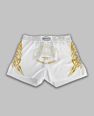 Champion White Gold MMA Shorts