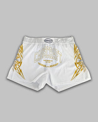 Champion White Gold MMA Shorts