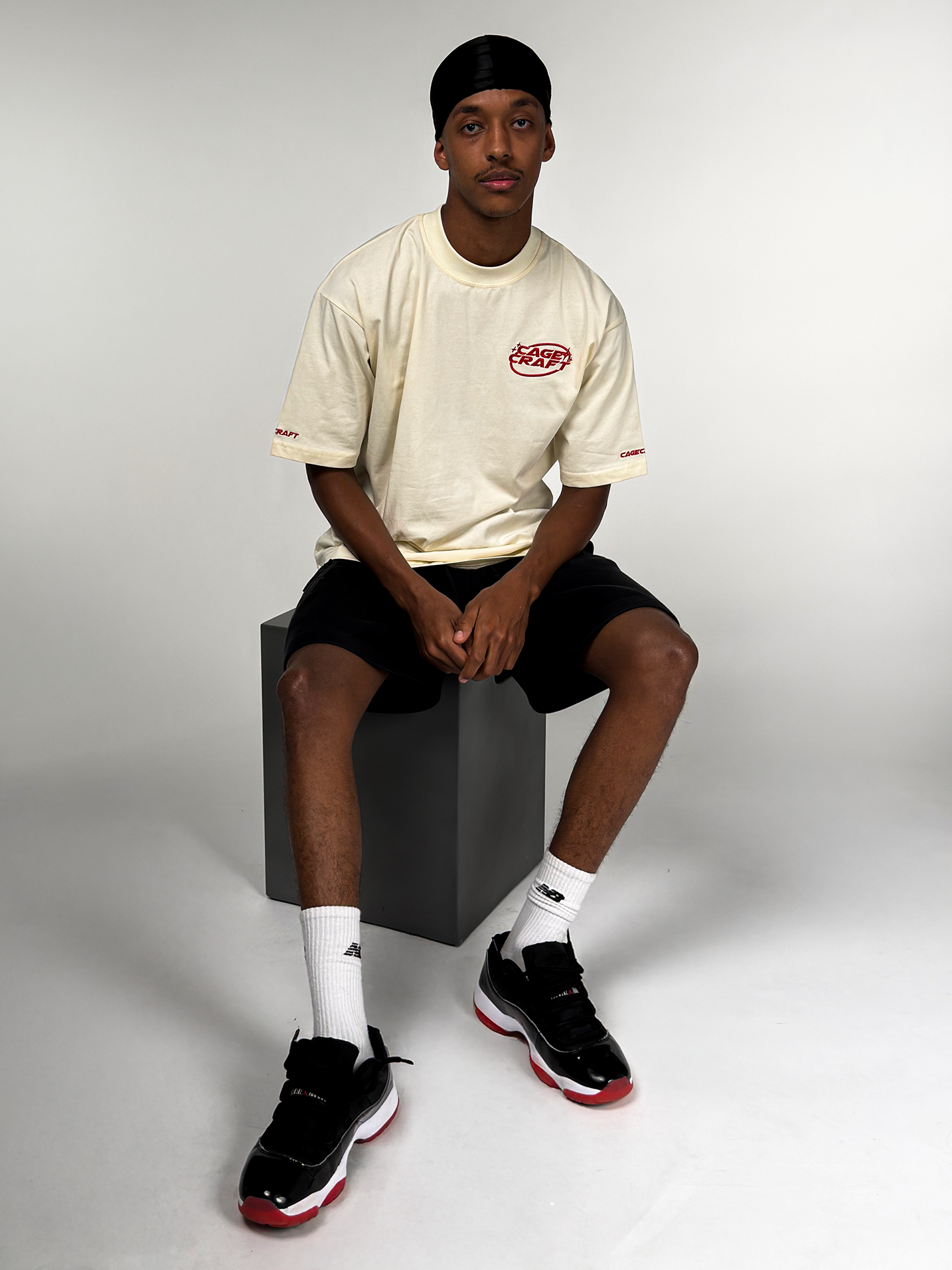 Pegasus Oversized Tee - Off-White