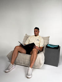 Apex Oversized Tee - Off-White