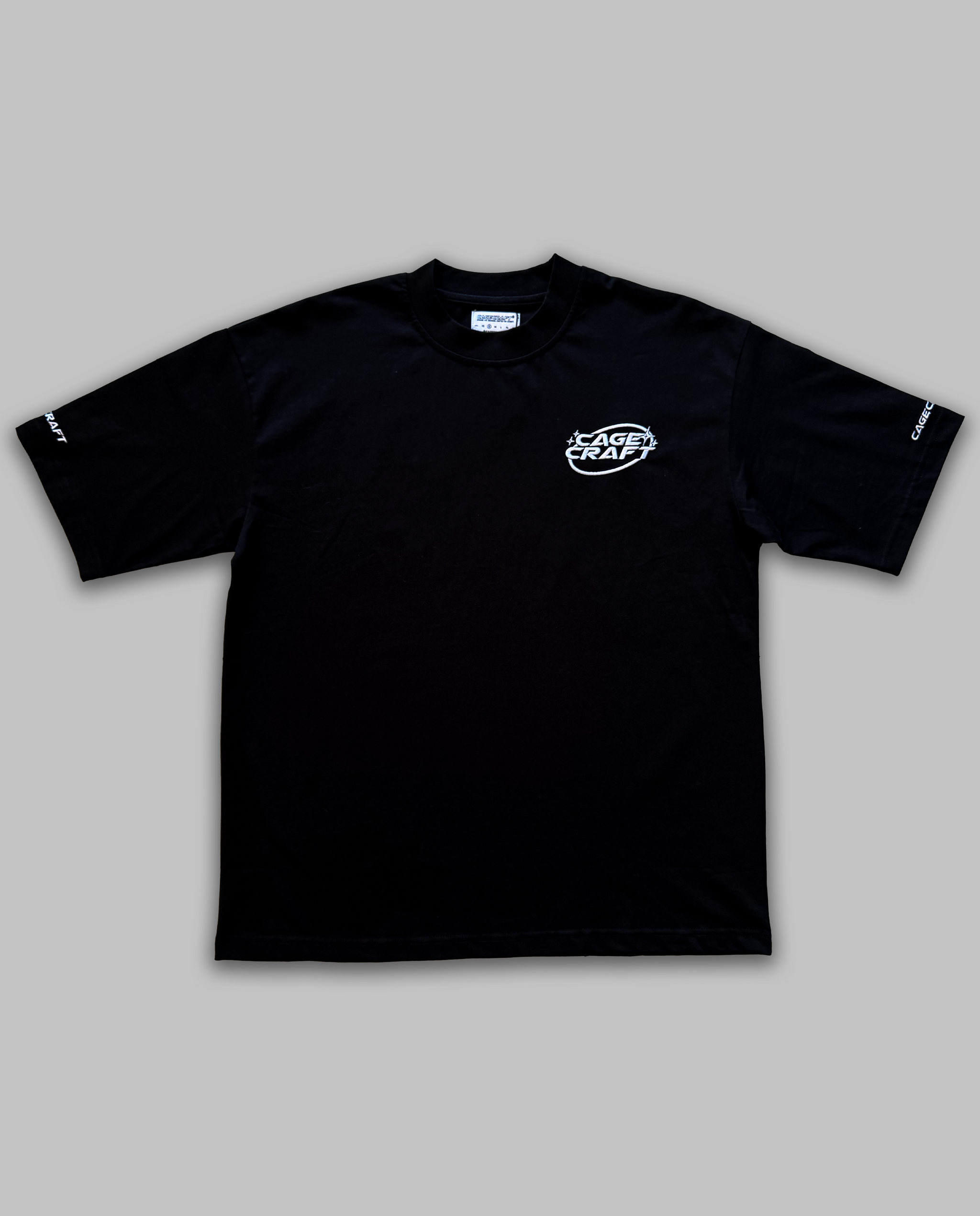 Pegasus Oversized Tee - Black