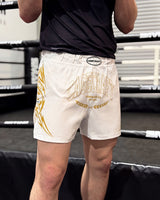Champion White Gold MMA Shorts