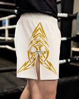 Champion White Gold MMA Shorts